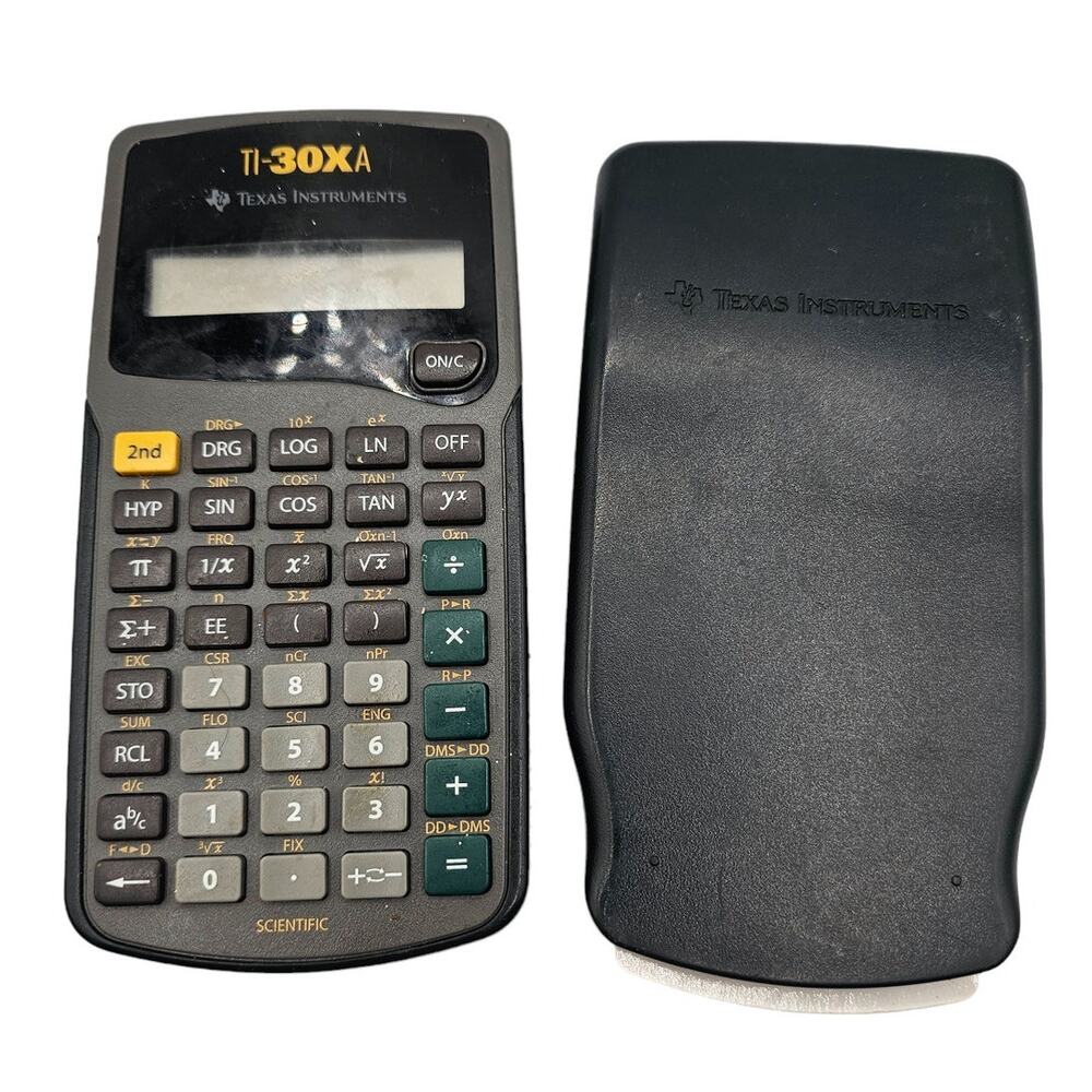 Texas Instruments TI-30Xa Scientific Calculator, TESTED & WORKING